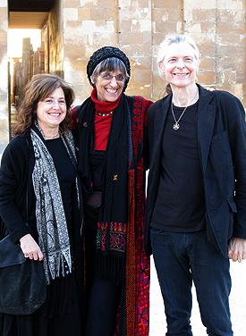 Allyson Grey, Nicki Scully and Alex Grey