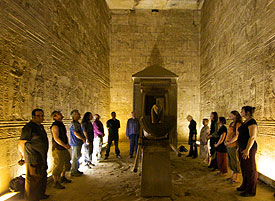 In the Temple at Edfu